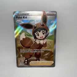 Poke Kid 070/072 Ultra Rare Shining Fates Pokemon Holo Damaged - Image 1
