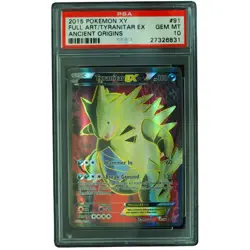 Tyranitar EX #91/98 Ancient Origins Full Art Holo PSA 10 Pokemon Card*TEW - Image 1