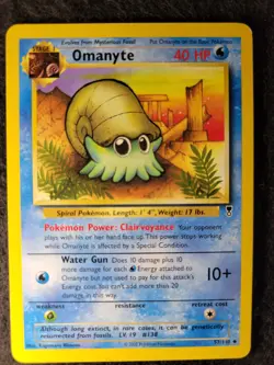 Pokemon - Legendary Collection - Omanyte 57/110 - Image 1