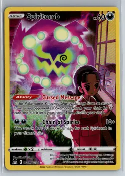 Spiritomb TG09/TG30 Holo Lost Origin Trainer Gallery Pokemon NM - Image 1