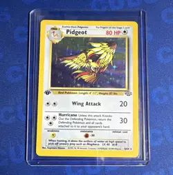 1999 Pokemon Jungle Pidgeot Holo 1st Edition Rare 8/64 WOTC Vintage English - Image 1