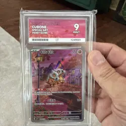 ACE 9 Cubone 0407/07 Special Art Gem Pack Vol.3 Chinese Exclusive Pokemon - Image 3