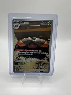 Pokemon Crustle 186/182 Sv10 Destined Rivals Holo Illustration Rare Card - Image 1