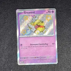 Greavard SVP 020 Scarlet & Violet Black Star Promos Promo NM Pokemon TCG - Image 1