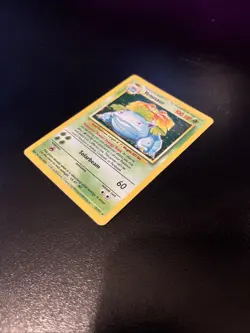 Pokemon TCG Venasaur Holo Rare Card 15/102 Base Set - Image 2
