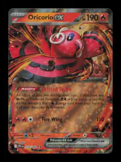 HOLO ORICORIO EX DOUBLE RARE 018/094 NM POKEMON - Image 1