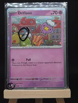 Drifloon 005 Holo Promo ME: Mega Evolution Promo Pokemon NM/M *SWIRL* - Image 1