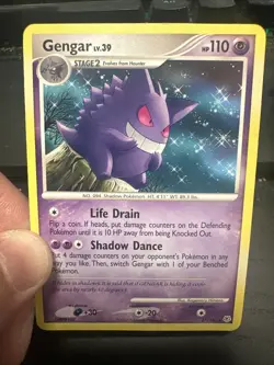Pokemon Gengar 27/130 Diamond & Pearl Rare Stage 2 110HP Regular Card 2007 - Image 1