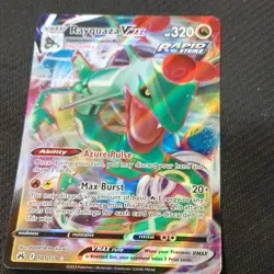 Pokemon TCG Rayquaza VMAX 101/159 SWSH Crown Zenith Ultra Rare Holo English - Image 1