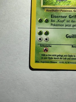 Pokemon TCG Pinsir GER 9/64 Jungle Holo LP - Image 4