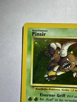 Pokemon TCG Pinsir GER 9/64 Jungle Holo LP - Image 5