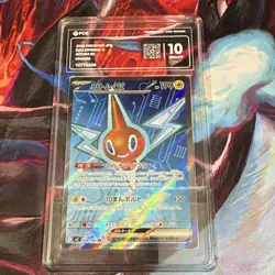 2025 Pokemon Japanese Tcg Rotom Ex 096/080 PCG Grade 10, Like Psa/Cgc - Image 1
