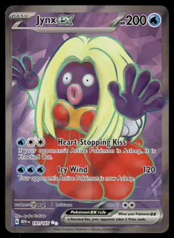 Pokemon Cards Jynx ex 191/165 151 Ultra Rare LP *1 - Image 1
