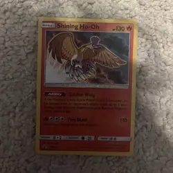 Pokemon TCG Shining Ho-Oh SM70 SM Promo Holo Promo EN 130 HP - Image 1