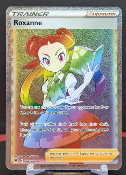 Pokemon Roxanne #206/189 English Astral Radiance Secret Rare - Image 1
