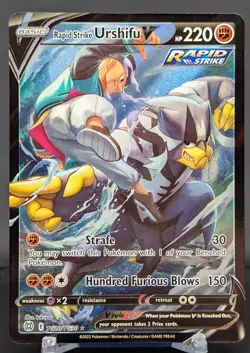 Pokemon Rapid Strike Urshifu V #TG20/TG30 EN Brilliant Stars Trainer Gallery - Image 1