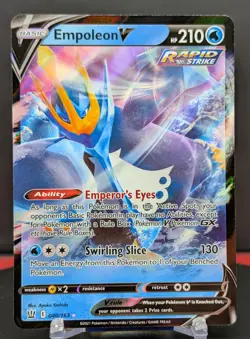 Pokemon Empoleon V #040/163 English Battle Styles Holo Rare - Image 1