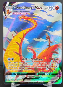 Pokemon Centiskorch VMAX #TG15/TG30 English Lost Origin Trainer Gallery - Image 1