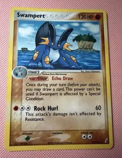 Swampert - 27/100 (EX Crystal Guardians) - Deck Exclusives - Image 1