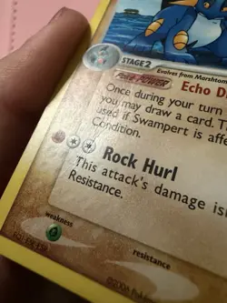 Swampert - 27/100 (EX Crystal Guardians) - Deck Exclusives - Image 3