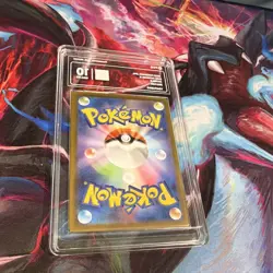 Pokemon TCG Japanese Nymble 082/080 M2 AR Holo PCG 10, like psa/cgc - Image 2