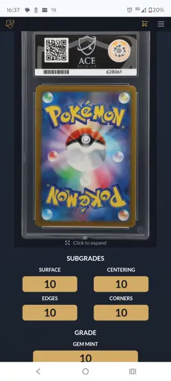 Ace10 Perfect Subs 2024 Celebratory Fanfare 174/SV-P Championship Reward Pokemon - Image 4