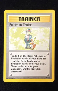 Pokemon Trader - Base Set - 77/102 - Pokemon TCG - MP - Image 1