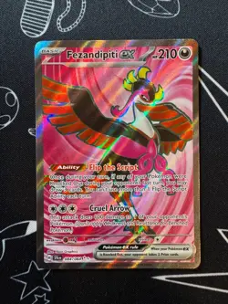 Fezandipiti EX 084/064 Pokemon TCG Shrouded Fable Ultra Rare English - Image 1