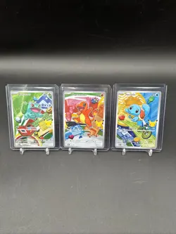 Pokemon First Partner Illustration Collection Series 1 Kanto Gen 1 Set PackFresh - Image 1
