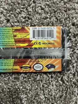Pokemon Sealed Gym Heroes Booster Pack (Brock Art) - Image 4