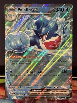 Palafin ex 061/167 Double Rare Twilight Masquerade Pokemon NM/M - Image 1