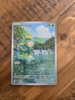 Deerling 091/086 Sv: White Flare Holo NM Pokemon TCG - Image 1