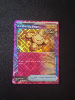 Awakening Drum ACE SPEC 141/162 SV Temporal Forces - Pokemon TCG Card Near Mint - Image 1