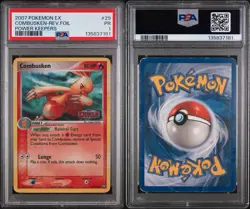 Pokemon Combusken Reverse Holo EX Power Keepers Card 29/108 PSA 1 POP 1 - Image 3