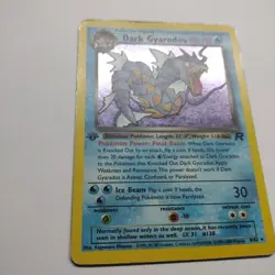 Pokemon TCG Dark Gyarados 8/82 Team Rocket Holo Rare 1st Edition 70 HP - Image 5