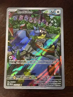 Pokemon TCG Rookidee 225/193 Sv02 Paldea Evolved Illustration Rare NM - Image 1