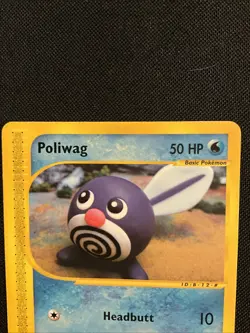 Pokemon TCG Poliwag 125/165 Expedition Base Set Regular Common 50 HP EN 2002 - Image 2