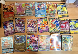 Pokemon Jumbo Card Lot - 17 Oversized Total Cards - Varying Condition Charizard - Image 2