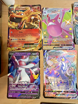 Pokemon Jumbo Card Lot - 17 Oversized Total Cards - Varying Condition Charizard - Image 3