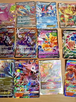 Pokemon Jumbo Card Lot - 17 Oversized Total Cards - Varying Condition Charizard - Image 4