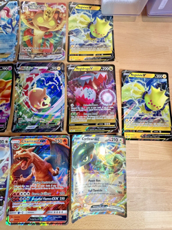Pokemon Jumbo Card Lot - 17 Oversized Total Cards - Varying Condition Charizard - Image 5