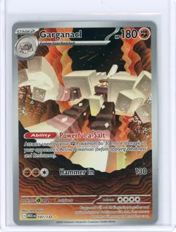 Pokemon Mega Evolution Gargancl Illustration Rare #147/132 - Image 1