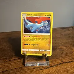 Salamence 106/168 Cosmos Holo - Near Mint - HD Foot Swirl - Image 1