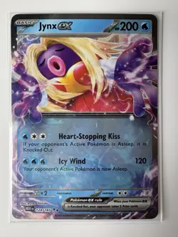 NM Jynx ex 124/165 Double Rare 151 Pokemon TCG - Image 1