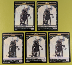 5 Zombie Token Oath of the Gatewatch Magic the Gathering MTG 5 - Image 1