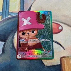 Tony Tony Chopper OP08-001 L Alt Art Two Legends Parallel Japan ONE PIECE Card - Image 1