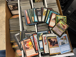LOT OF 3000+ MTG MAGIC THE GATHERING PLAYED RARES SOME HEAVY SOME FOREIGN - Image 5