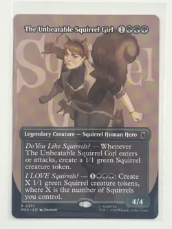 The Unbeatable Squirrel Girl (Borderless) Marvel Super Heroes Regular - Image 2