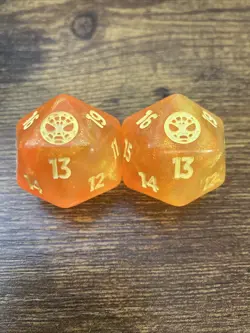 MTG Spider-Man Gift Bundle Oversized Spinner Die x2 NM/M - Image 1