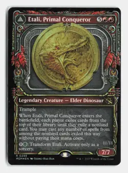 Etali, Primal Conqueror (Showcase) 298 March of the Machine MTG Foil NM - Image 2